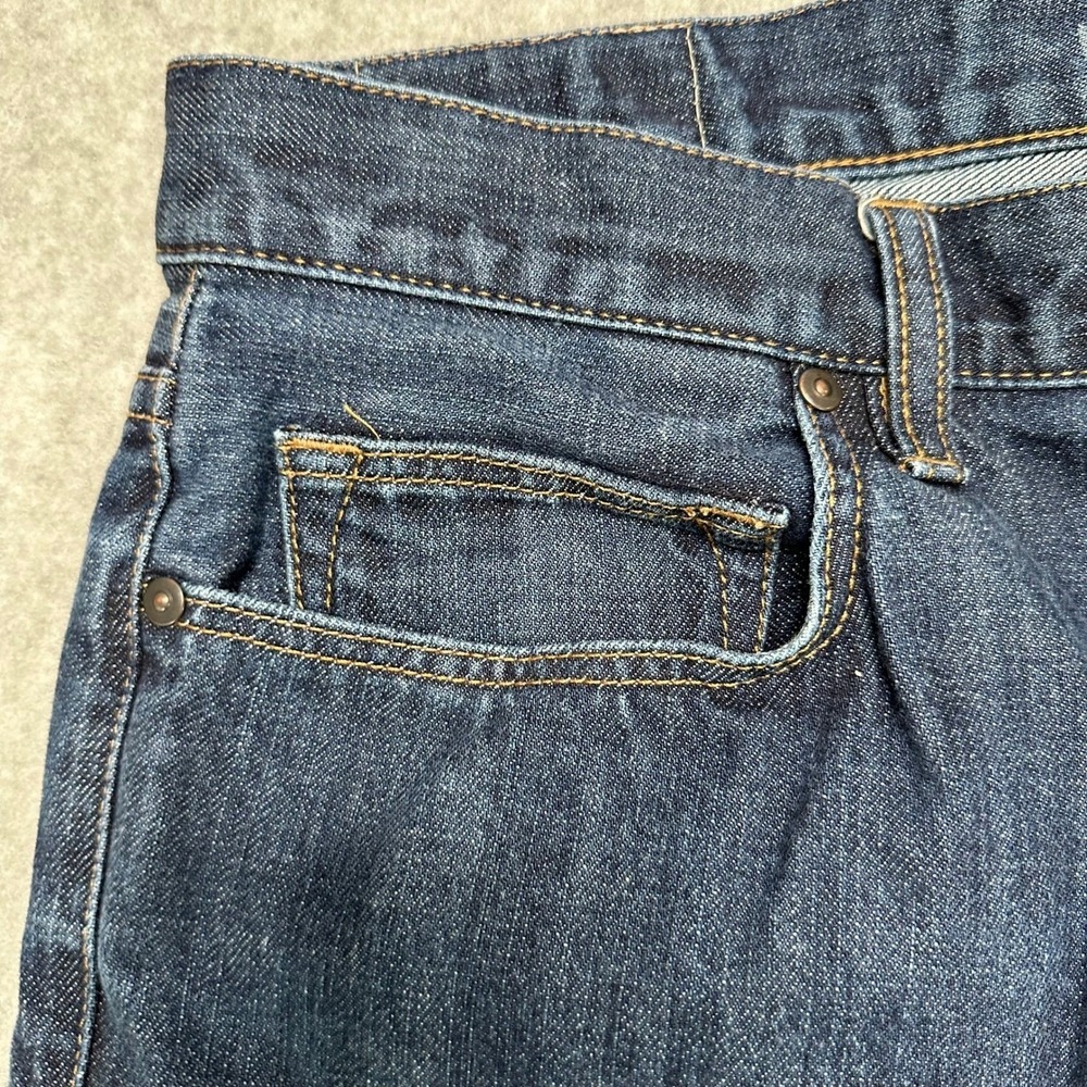 Lacoste Denim Dark Wash Straight Leg Jeans Mens US 33 - Picture 9 of 13